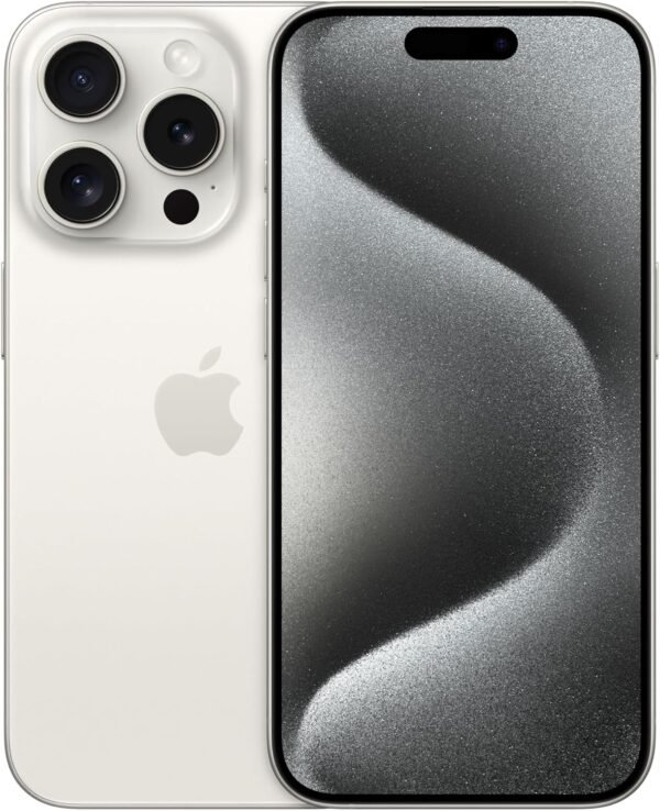 Apple iPhone 15 Pro (128 Go) - Titane Blanc