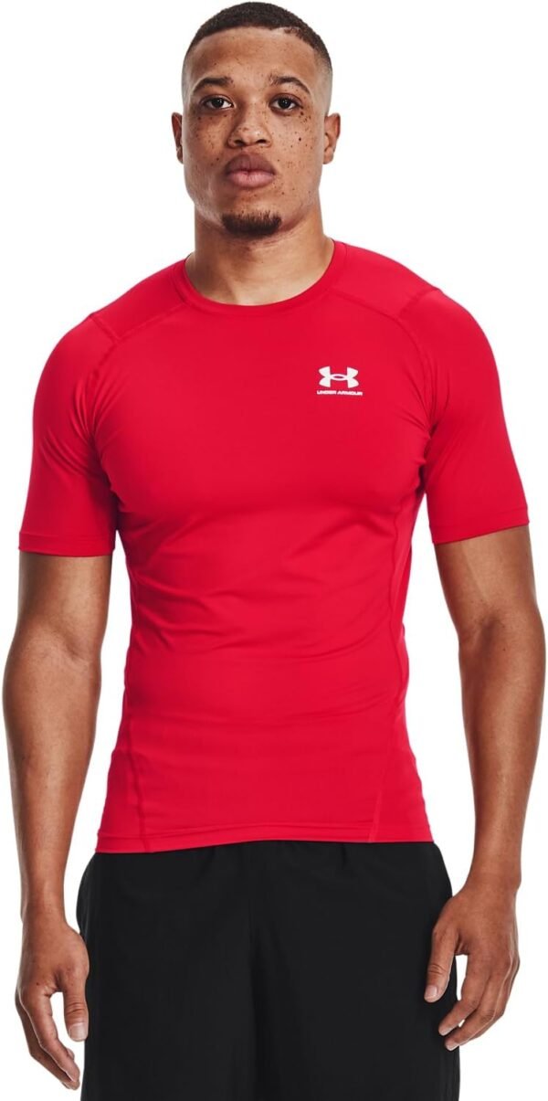 Under Armour UA HG Armour Comp SS T-Shirt à Manches Courtes, T-Shirt de Compression pour Homme Homme (Lot de 1)