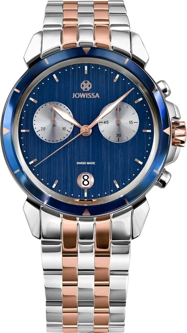 JOWISSA LeWy 6 Montre Homme Suisse J7.022.L Rose/Bleu