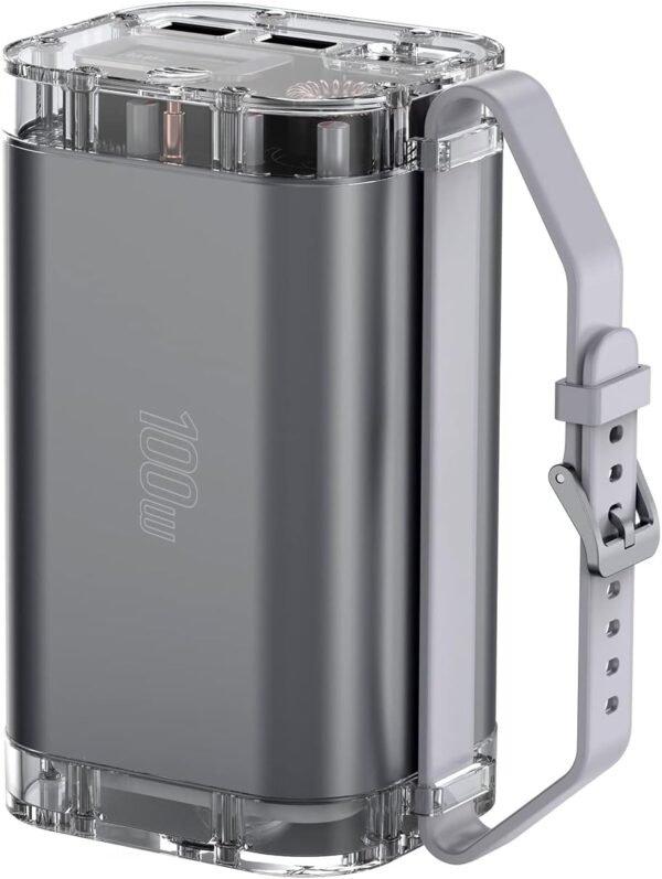 4smarts Powerbank Lucid Ultra 40 000 mAh 100 W Gris